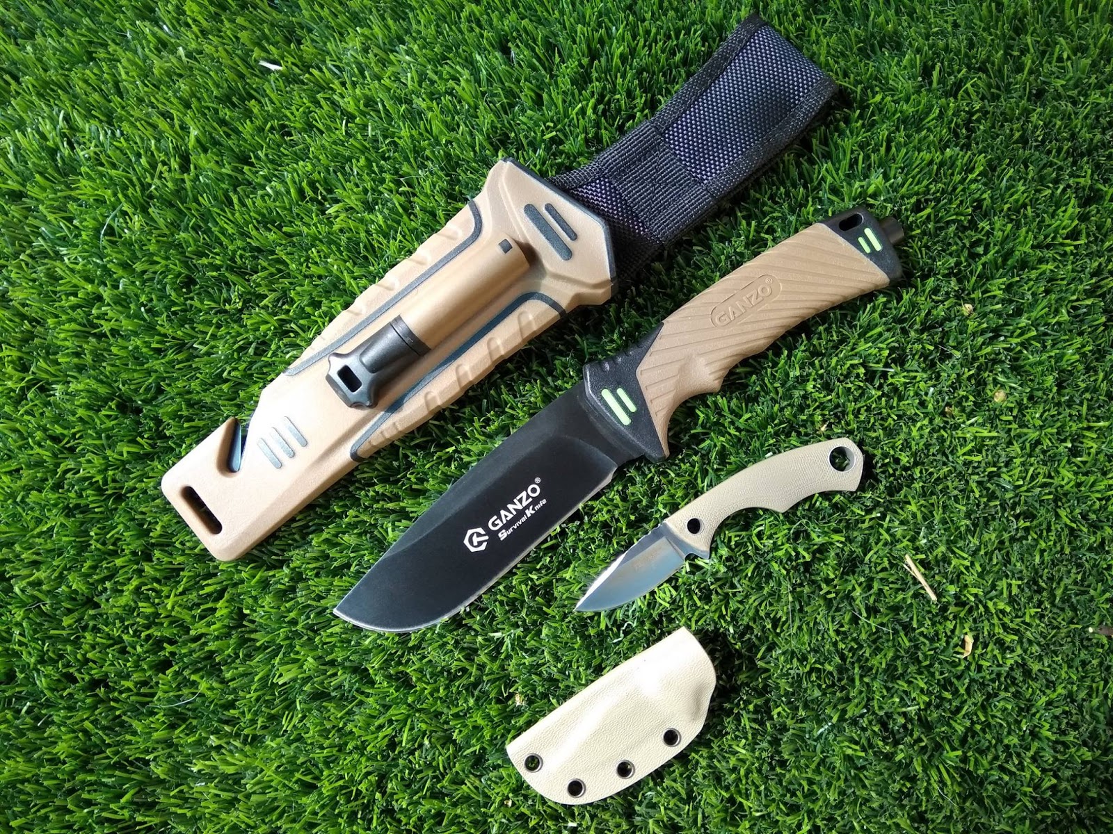Ganzo G8012 Budget Survival Fixed Blade Knife Review r/Survival