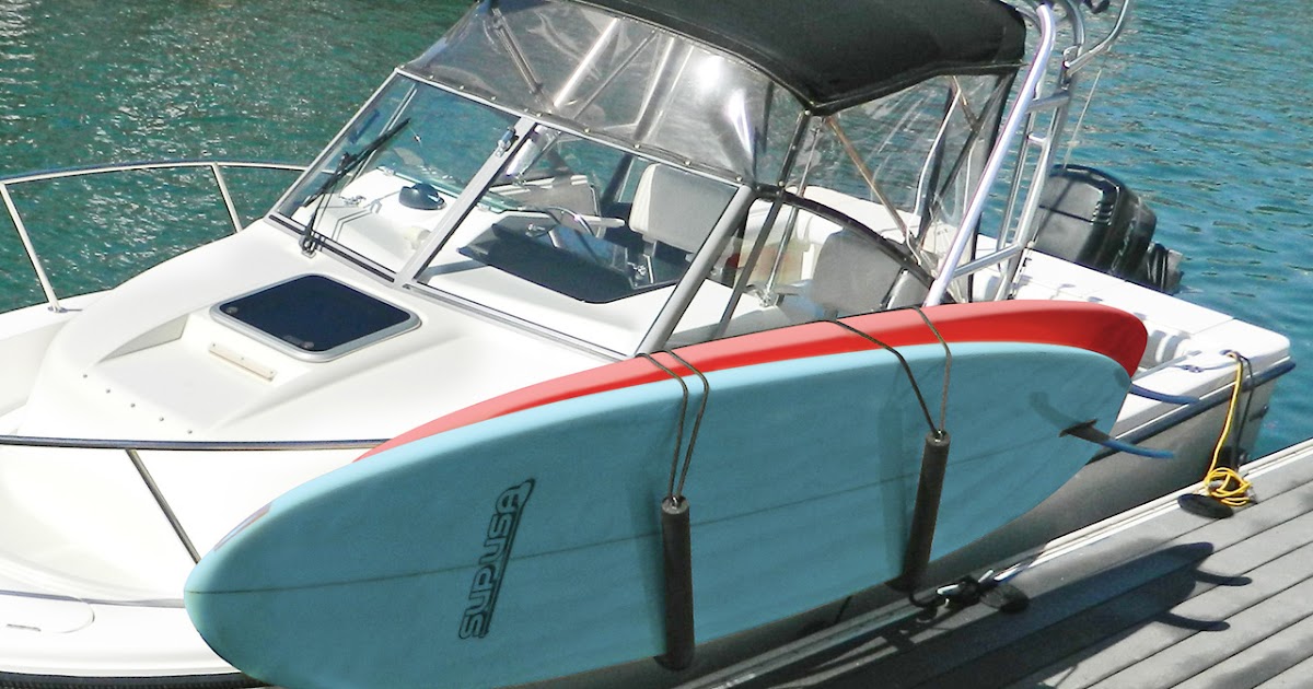 StoreYourBoard Blog Paddleboard Boat Racks Rail Mount and Rod Mount SUP Boat Racks
