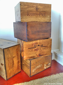 wooden boxes, deco ideas, age wood