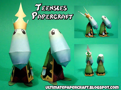 Papercraft - Rayman - Teensies - Papercraft4u | Free Papercrafts, Paper ...