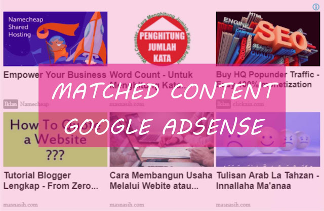 Matched Content Google Adsense