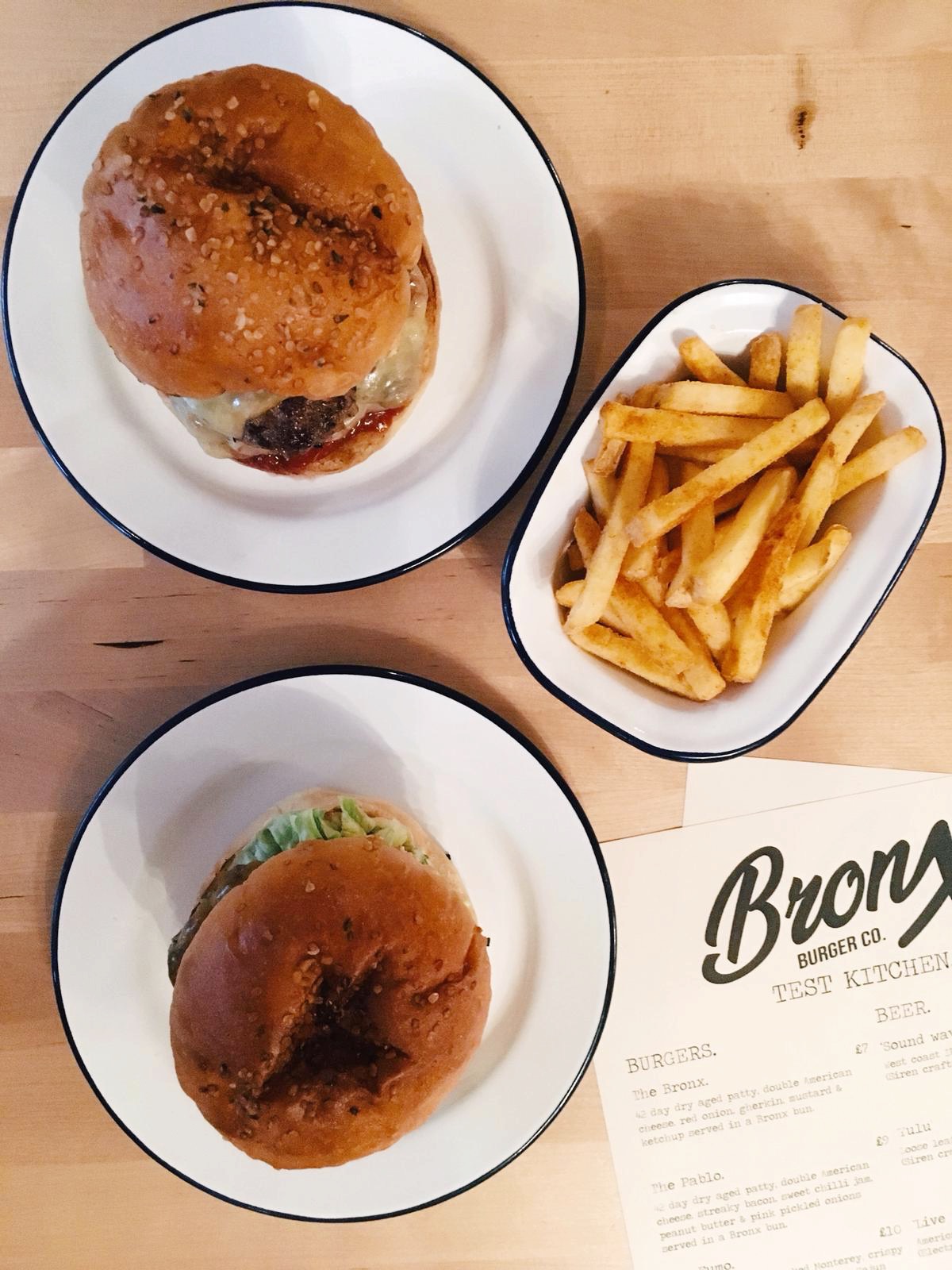 Bronx Burger Co Test Kitchen Bath - Bath Eats