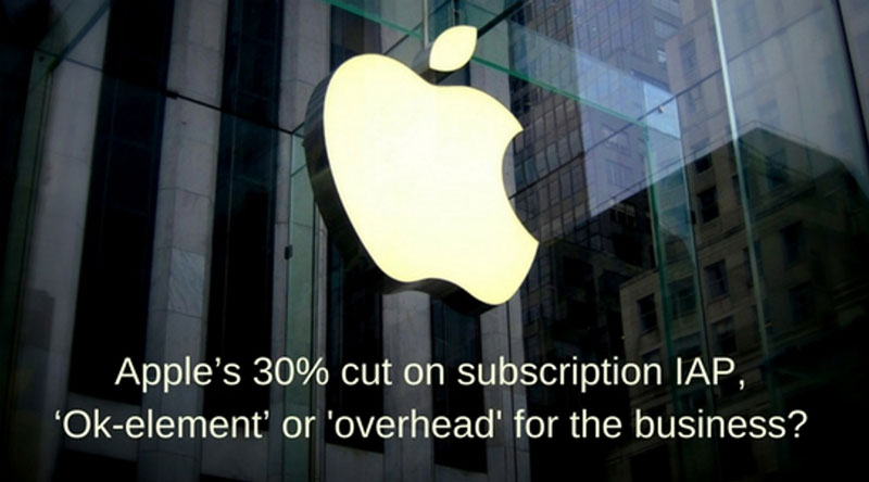 Apple’s 30% Cut On Subscription IAP
