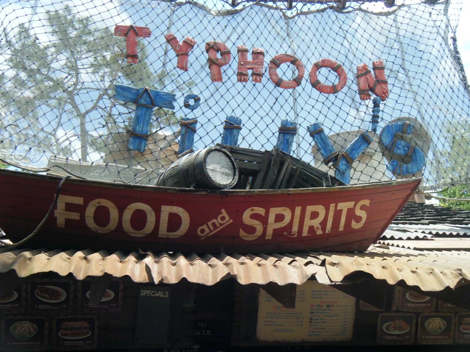 Orlando Water Parks Typhoon Lagoon Food Prices 2011