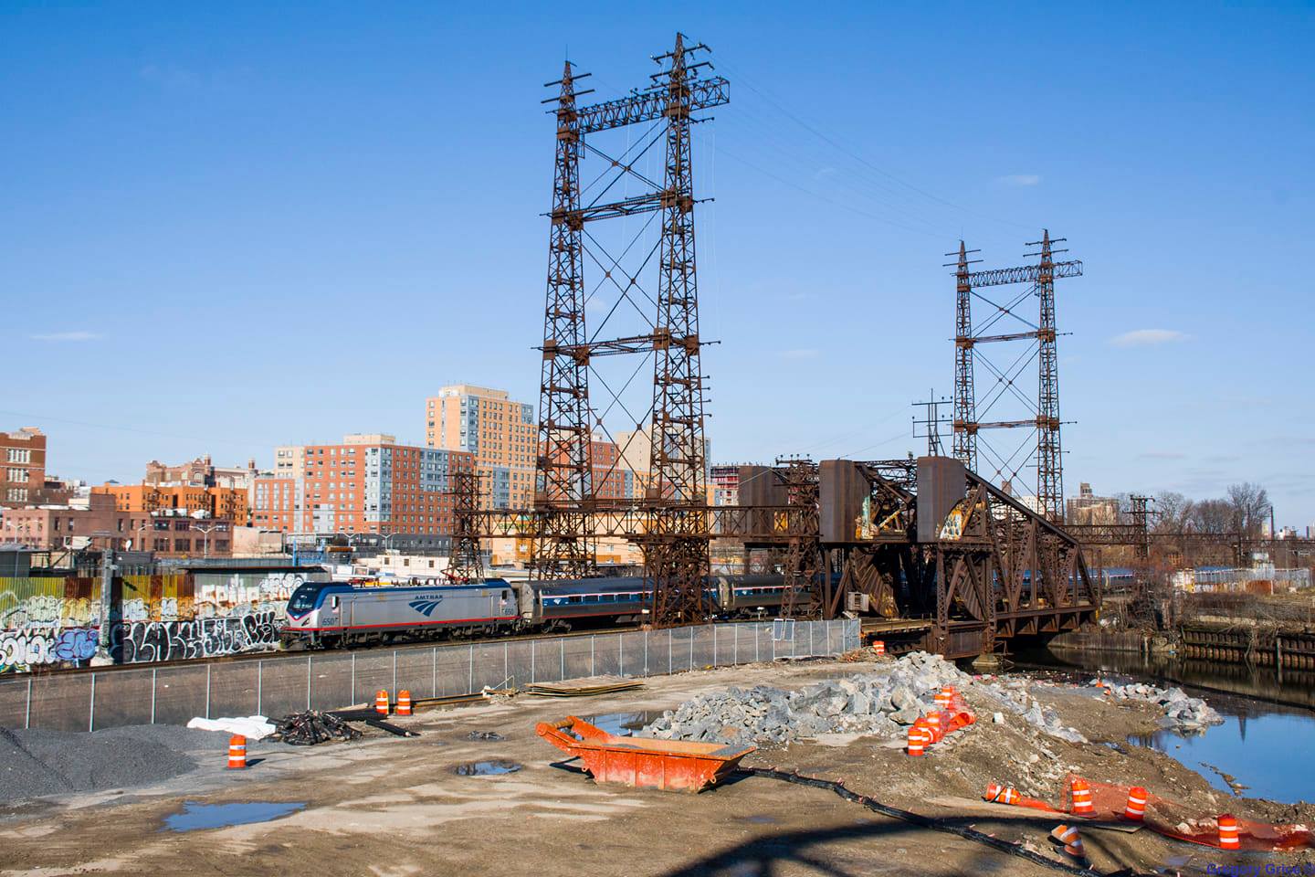 Industrial History 1908 Amtrak+CSX/NYNH&H, Westchester Ave and Trail