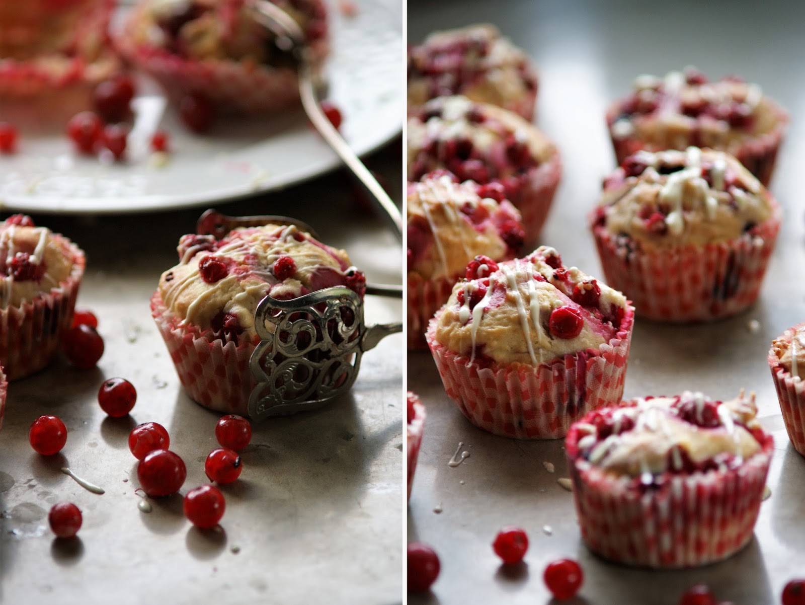 Cream Cheese Muffins mit Johannisbeeren - Papilio Maackii Cream Cheese Muffins mit Johannisbeeren - Papilio Maackii