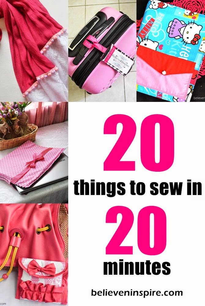 Best DIY Projects 20 minutes Sewing Projects. Sharing sewing project
