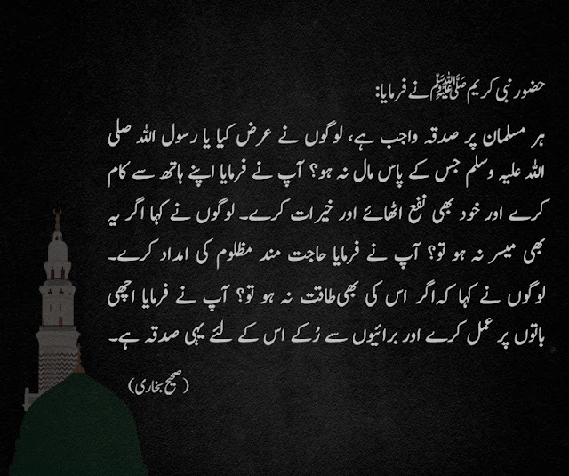 Importance of Doing Sadqa Urdu Islamic site Urdu Islamic