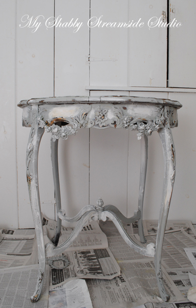 My Shabby Streamside Studio Chic Refinishing Using Annie My Shabby Streamside Studio Chic Refinishing Using Annie Sloan Paint Color Change When You Want To Keep The Chippy Finish