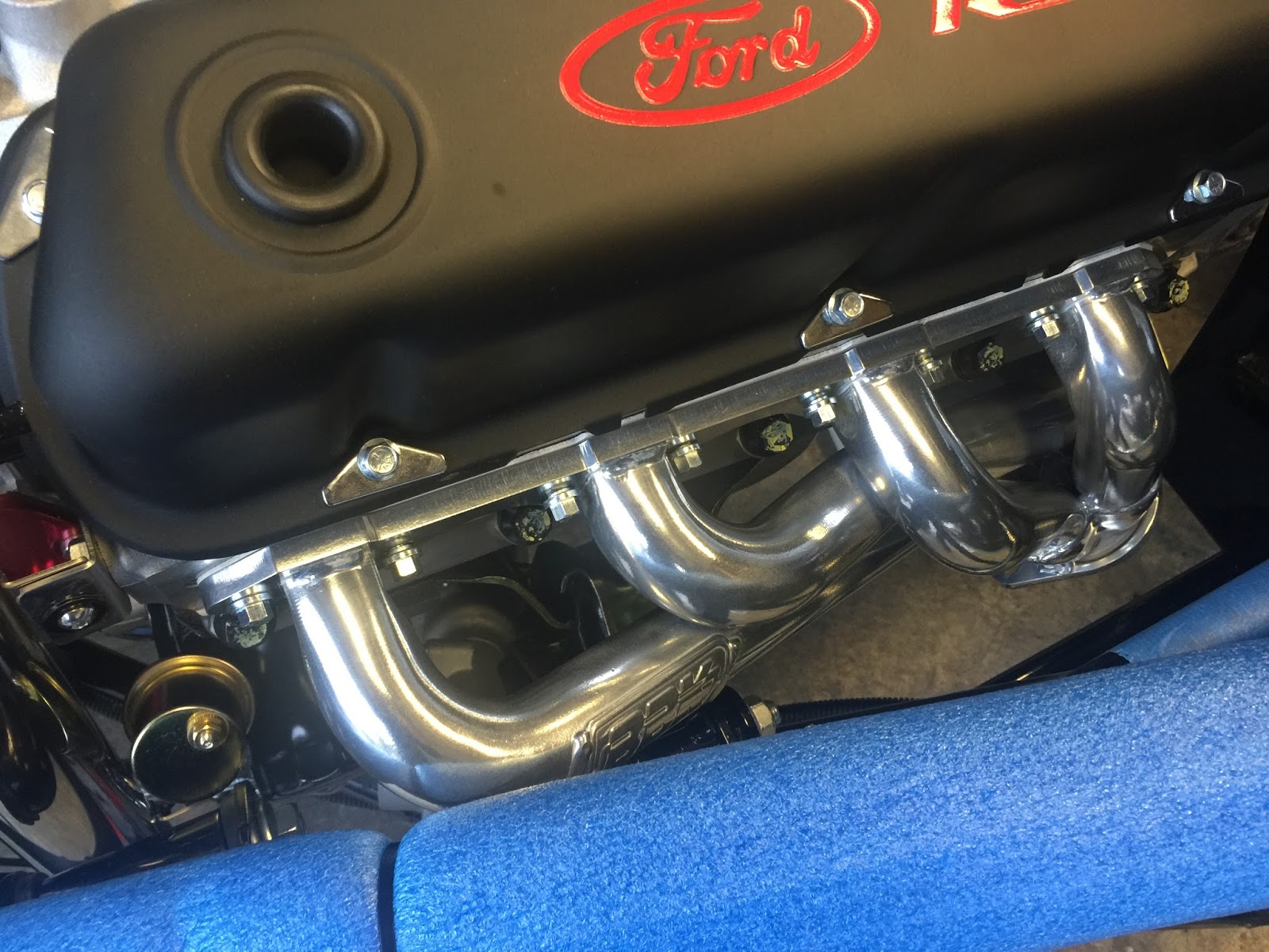 '33 Hot Rod: Exhaust Install - Header & Side Pipes