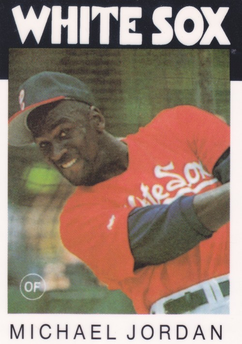 Cards on Cards: Anatomy of a Baseball Card: Michael Jordan 1990 "White Sox"