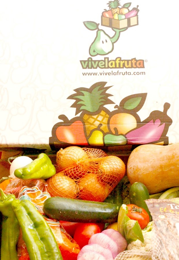 Caja fruta y verdura. Vive la Fruta
