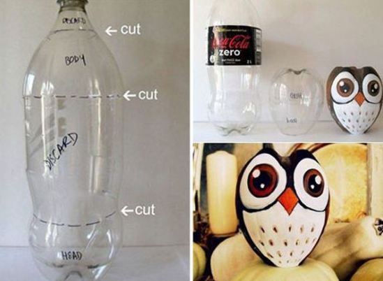  Kerajinan  Tangan  dari  Botol  Aqua  Bekas dan Cara 