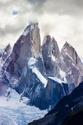 Cerro Torre, Aguja Egger, Punta Herron y Aguja Standhardt - Parque Nacional de los Glaciares
