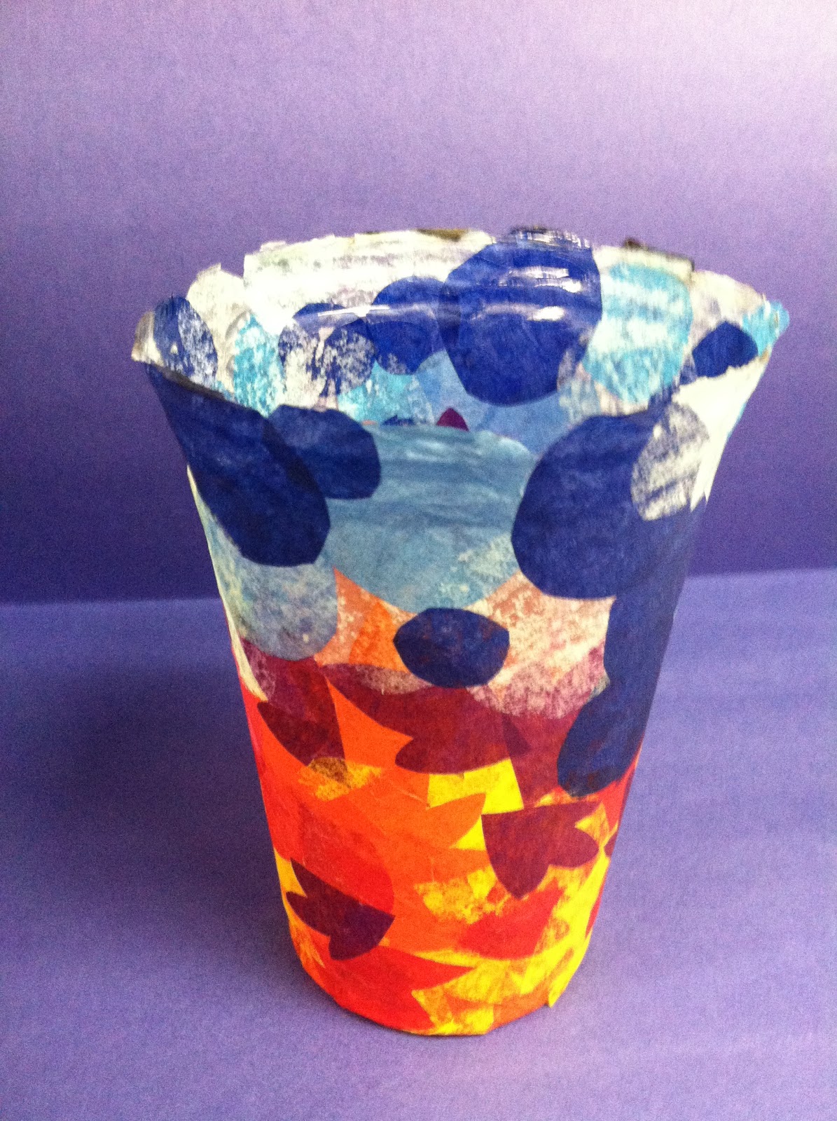 Mrs. Wille's Art Room: Tissue paper vases