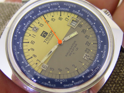 Maximuswatches Jual Beli Jam Tangan Second Baru Original Koleksi Jam Maximus Www Maximuswatches Com Tissot Navigator Seastar T 12 24 Hours World Time Automatic Sold