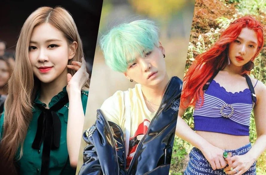 Idola K-Pop 6 Tren Warna Rambut Idola K-Pop Pada Tahun 2019