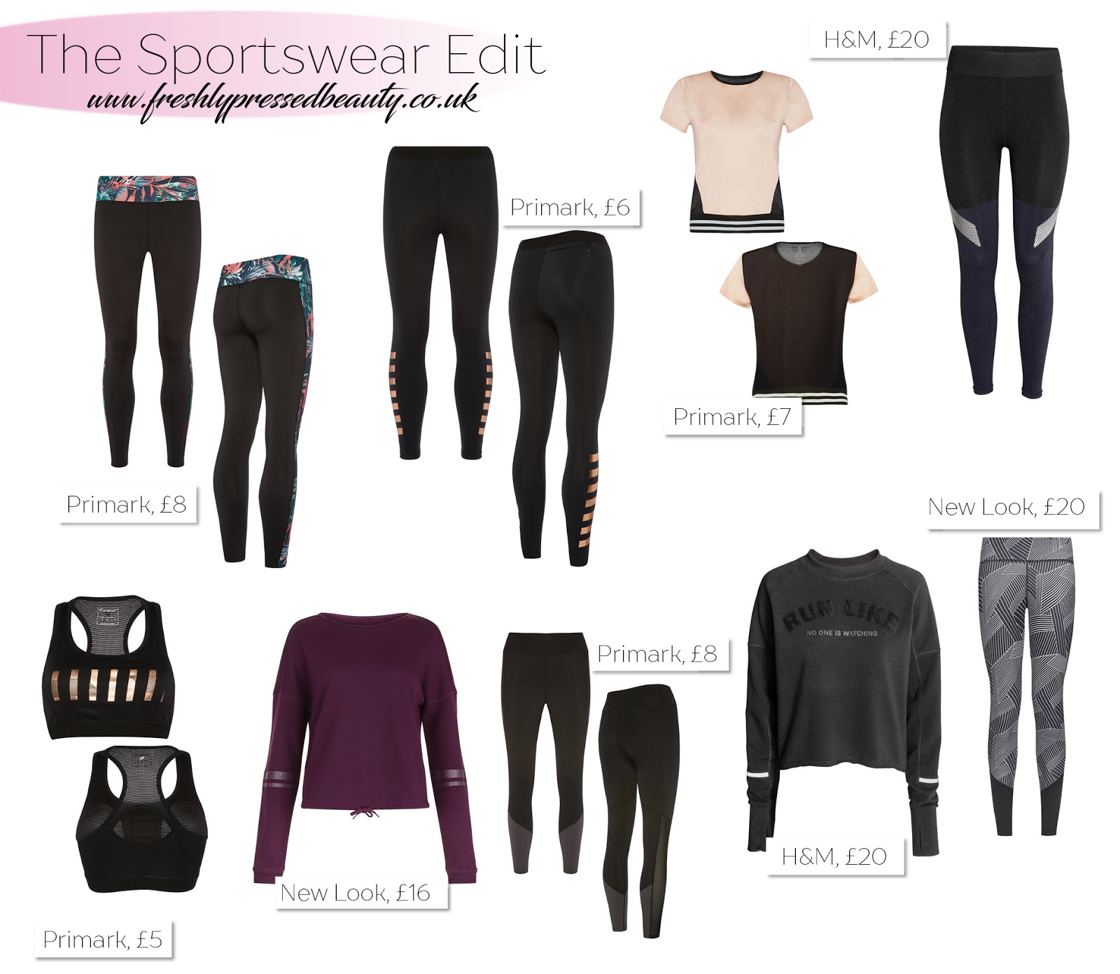 The Sportswear Edit High Street Freshly Pressed Beauty
