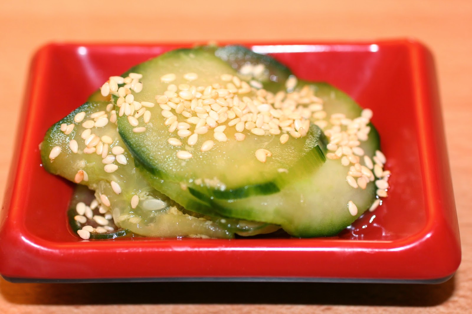 volkerkocht: Japanischer Gurkensalat