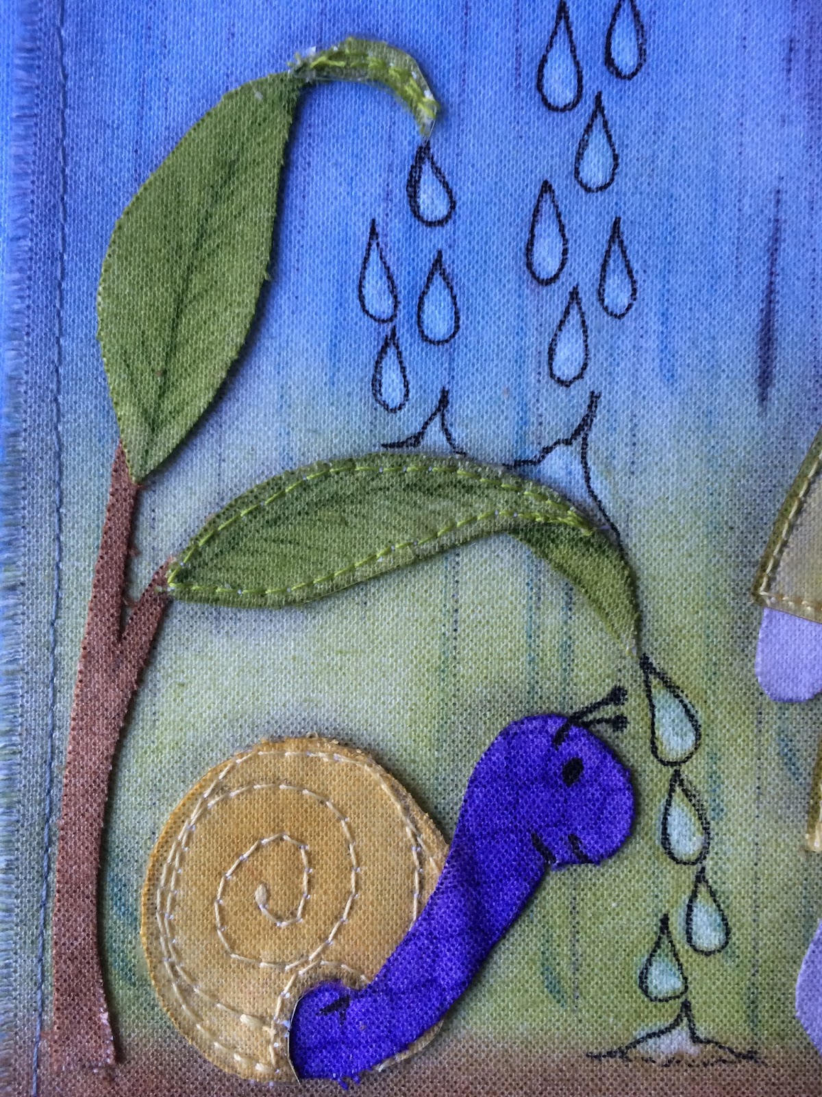 The Created Page Technique TutorialArchival inks on Fabric