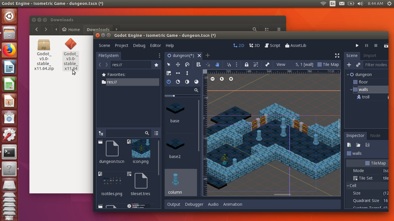 Linux game development on Ubuntu: Godot and Unity