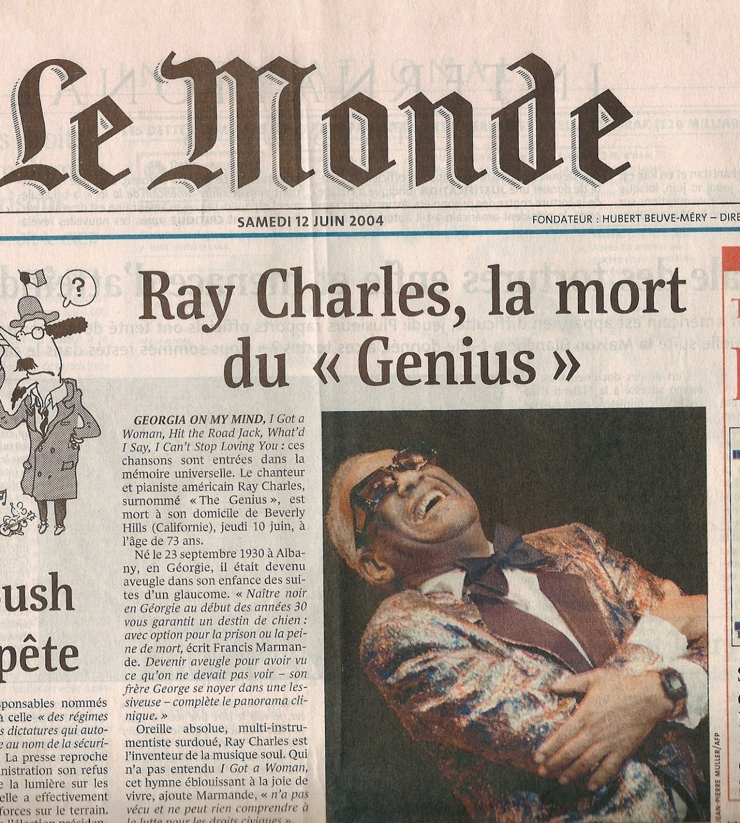 Il Est Mort Le Soleil Ray Charles Blog 45 tours de RAY CHARLES publiés dans différents pays