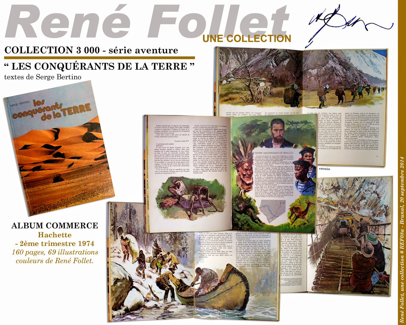 René Follet, une collection: Les conquérants de la Terre