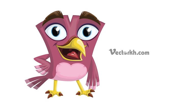 Attractive Female Vector Bird Free Vector