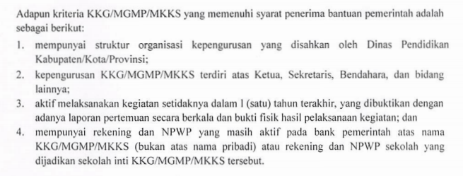Contoh Proposal Bantuan Kkg Mgmp Mkks Tahun 2017 Infoguruku