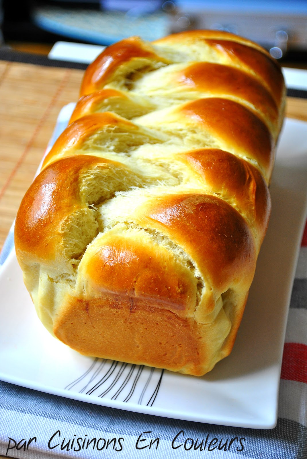 Cuisinons en Couleurs: Brioche Tressée
