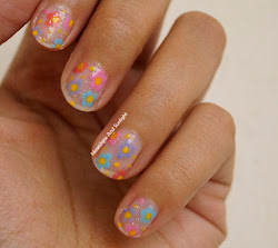 nail tutorial wild flowers inspiration summer