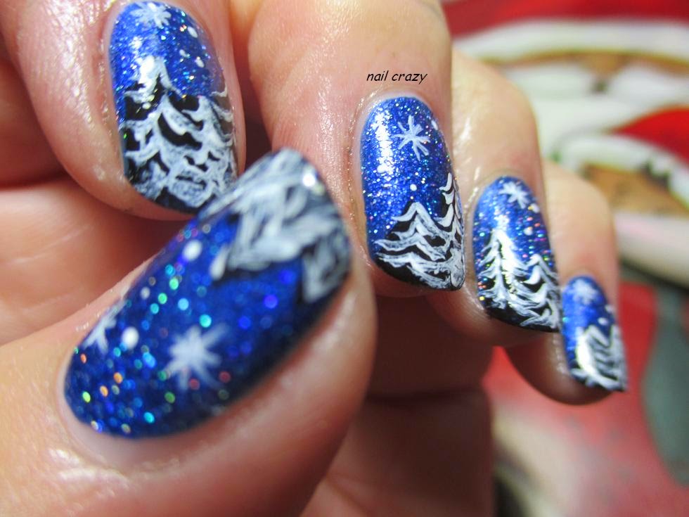 Nail crazy: Freehand nail art