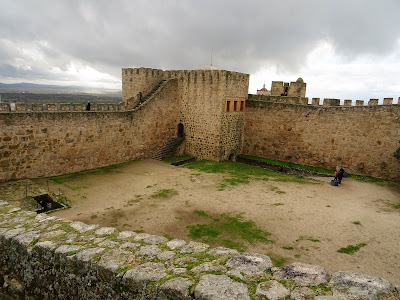 Interior del Castillo de Trujillo, Cáceres