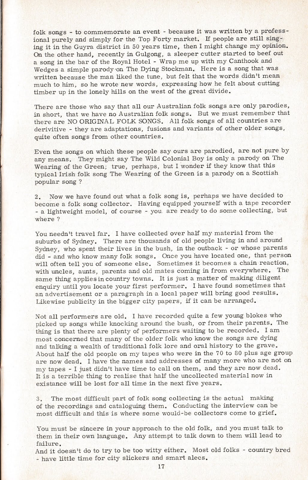 Konfrontere Stavning tilgive The Bush Music Club: Singabout - Journal of Australian Folksong, Volume  5(1), January 1963
