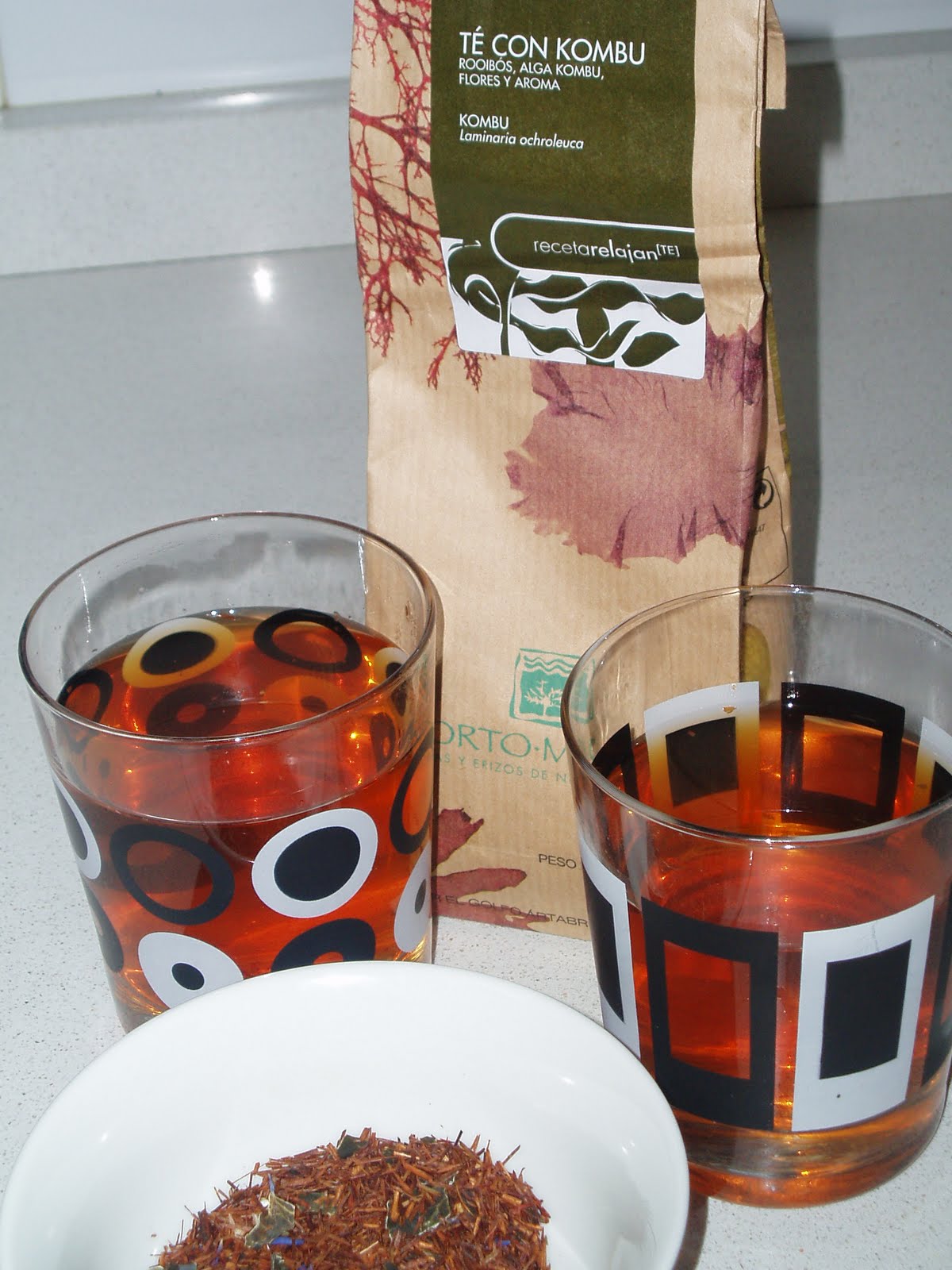 TE ROOIBOS CON ALGAS KOMBU