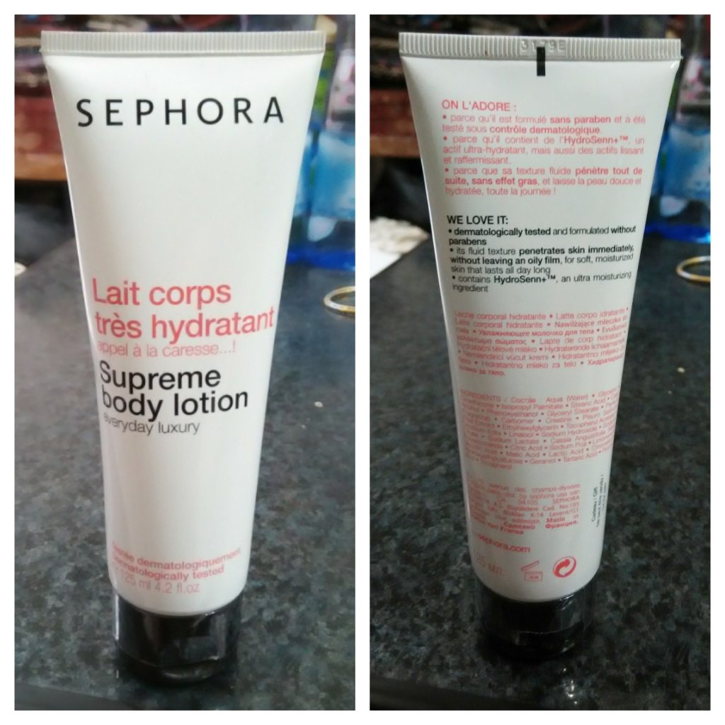 Love Beauty So Much !! Sephora Supreme Body Lotion Review Love Beauty So Much !! Sephora Supreme Body Lotion Review
