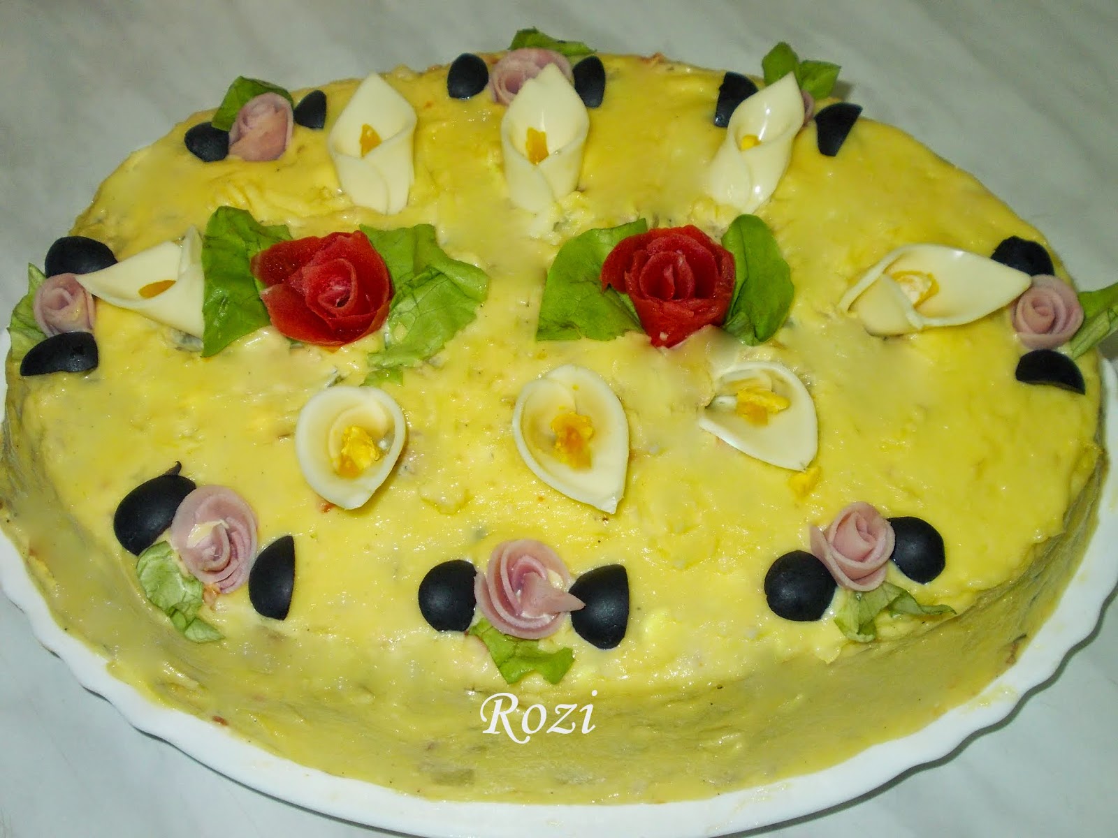 Rozi erdélyi,székely konyhája Francia saláta