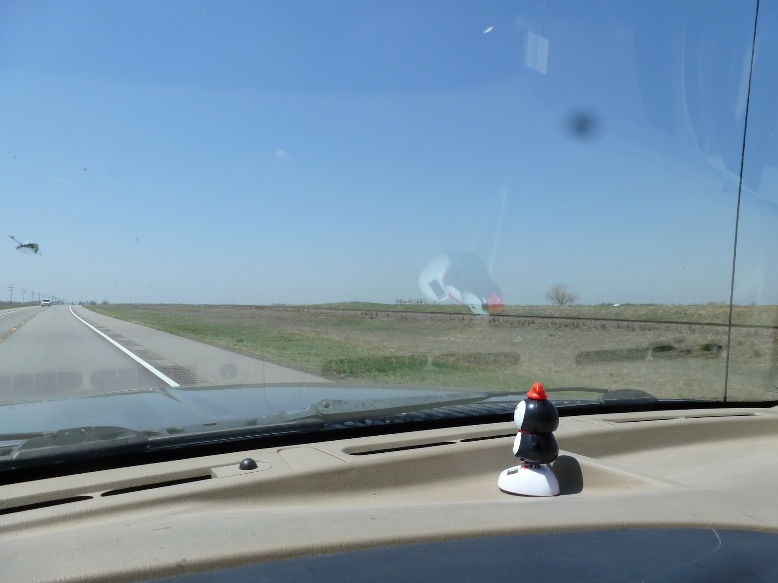 2 Miles to travel Liberal, KS headed for Dalhart, TX and Capulan, NM