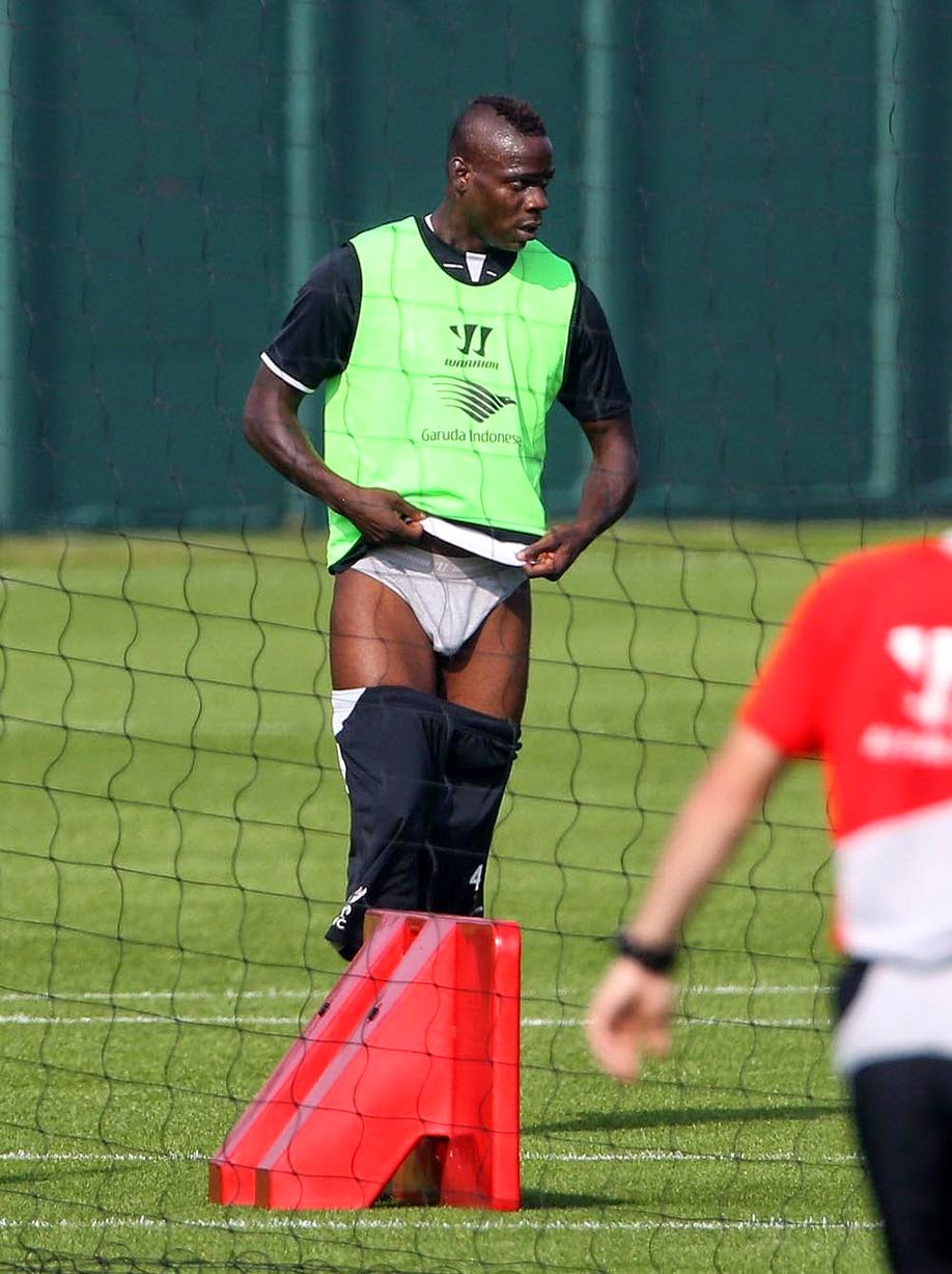 Football Players Bulge Mario Balotelli Underwear Bbc