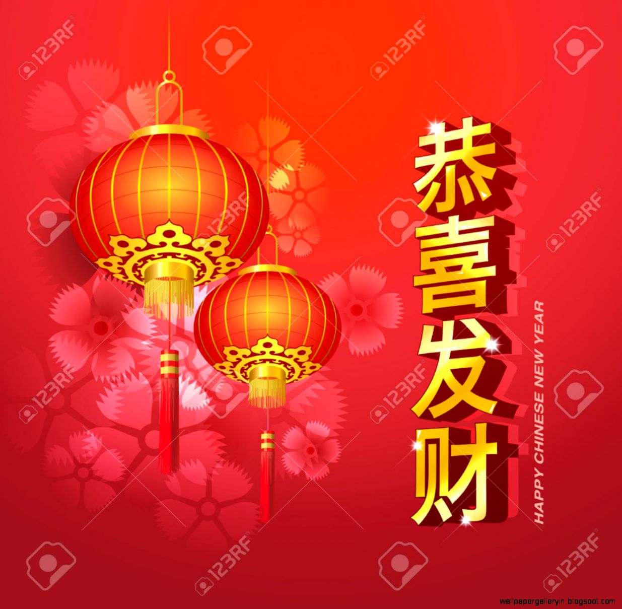Gong Xi Fa Cai Dekstop Wallpaper Image | Wallpaper Gallery