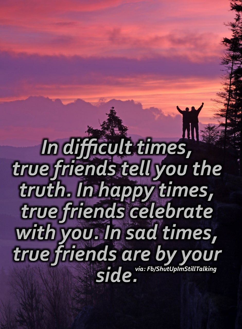 Friends times hard true during How to