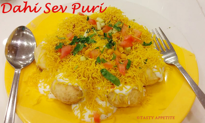 Dahi Puri Recipe / Dahi Sev Puri / Easy Chaat Recipes