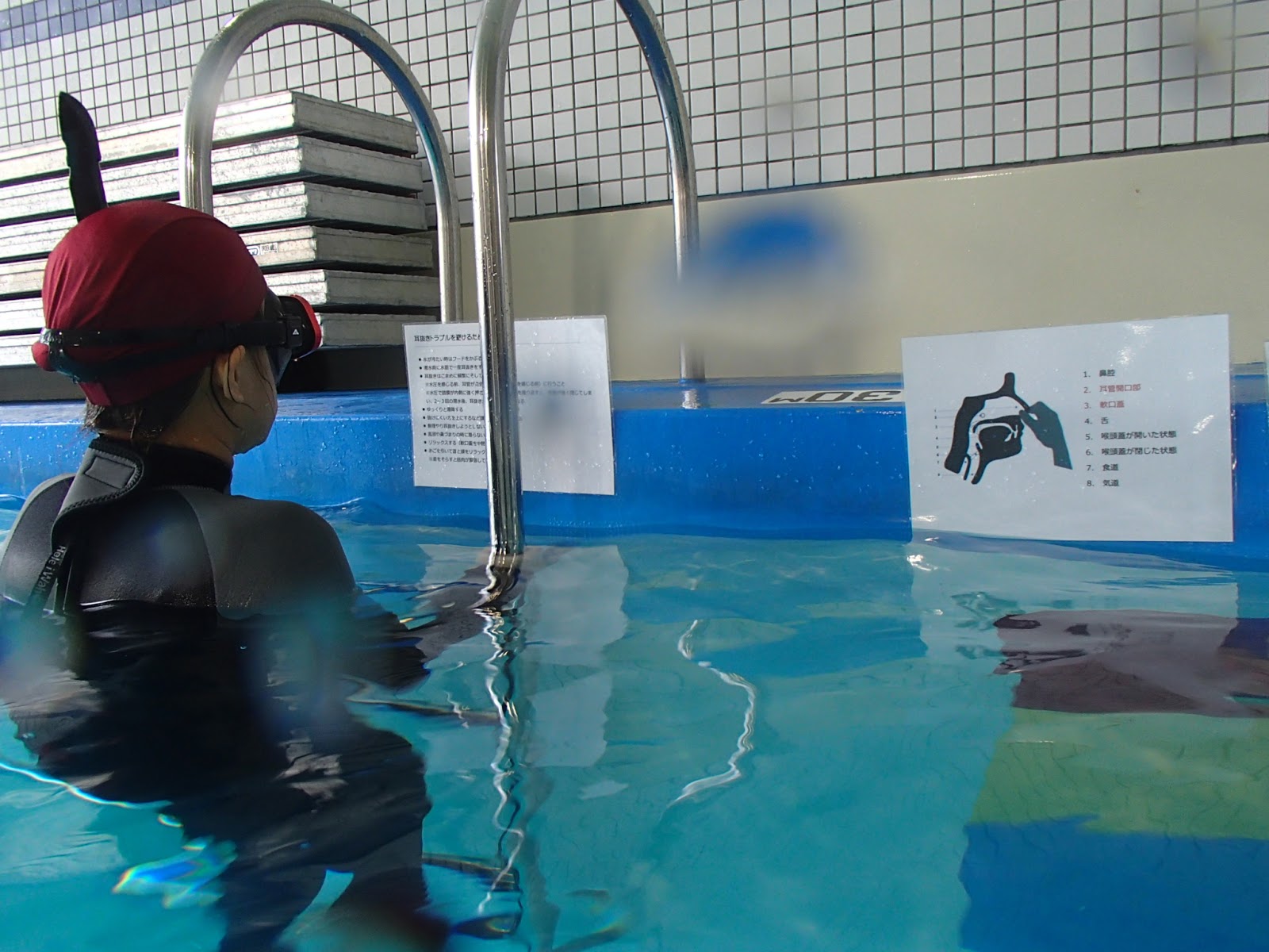 Grand Bleu 久しぶりのプール講習