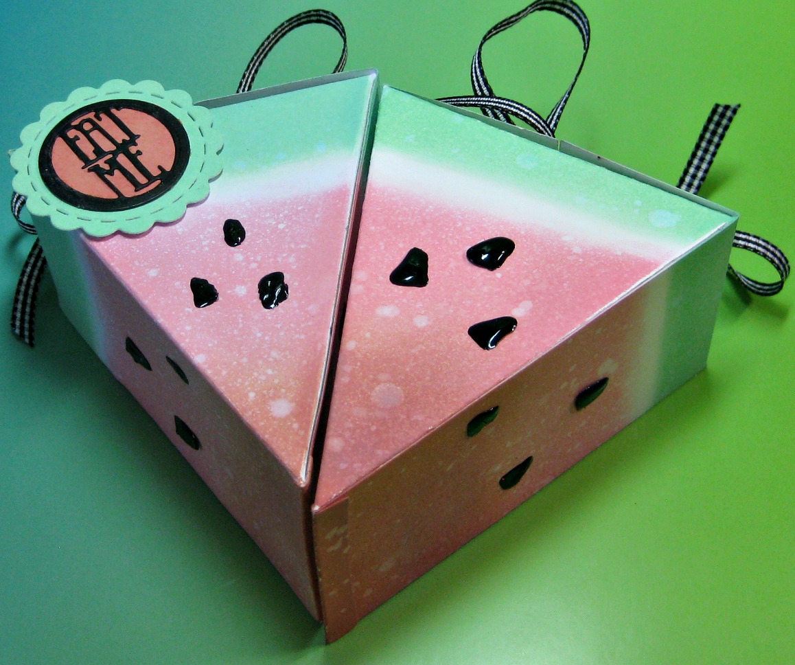 Karen's Kreative Kards Watermelon Sweets Gift Boxes