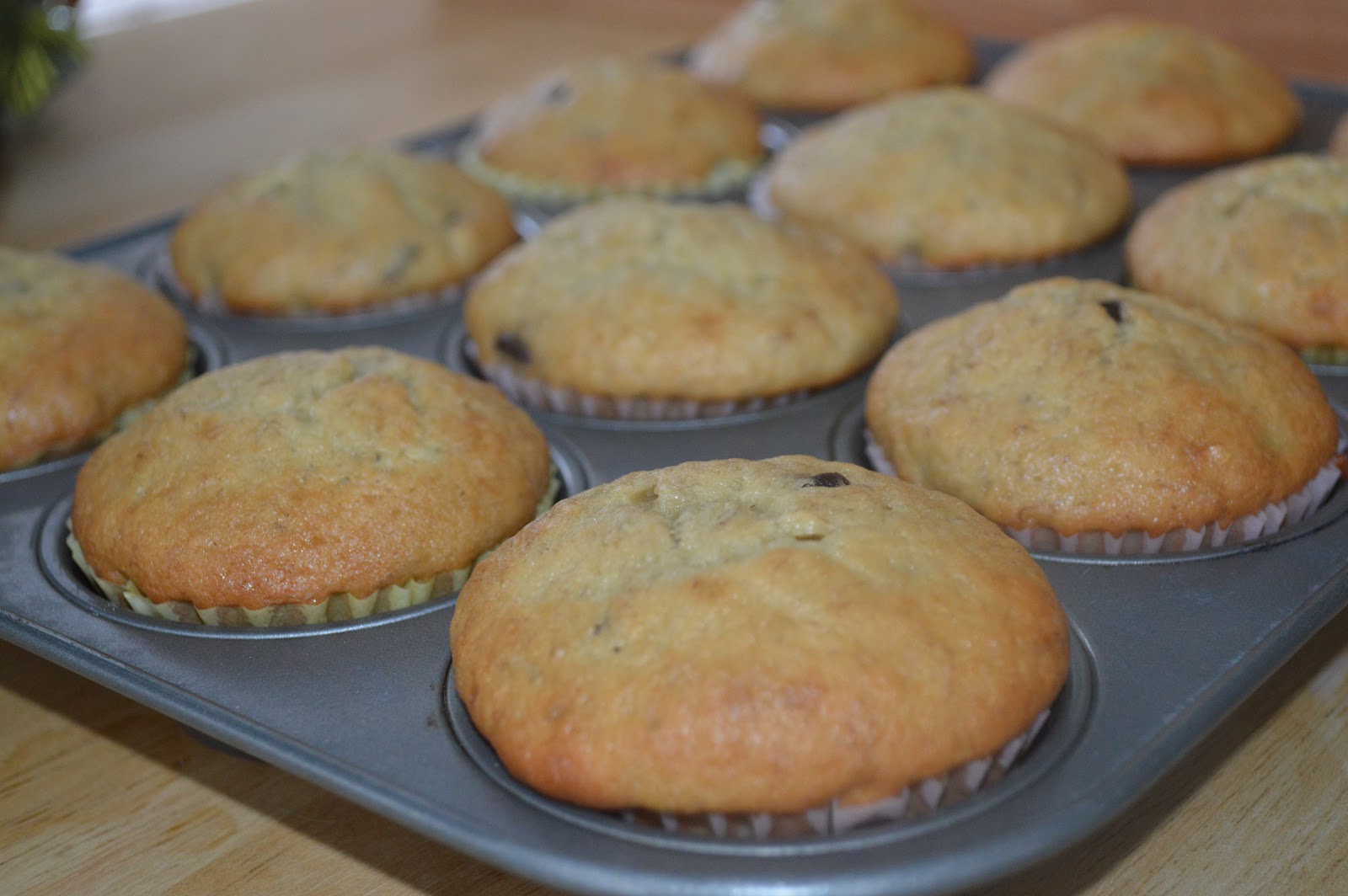 The Art of Comfort Baking Banana Chocolate Chip Muffins