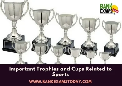 trophies and cups related to sports
