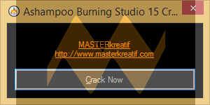 Ashampoo Burning Studio 15 Crack Ashampoo Burning Studio 15 Crack