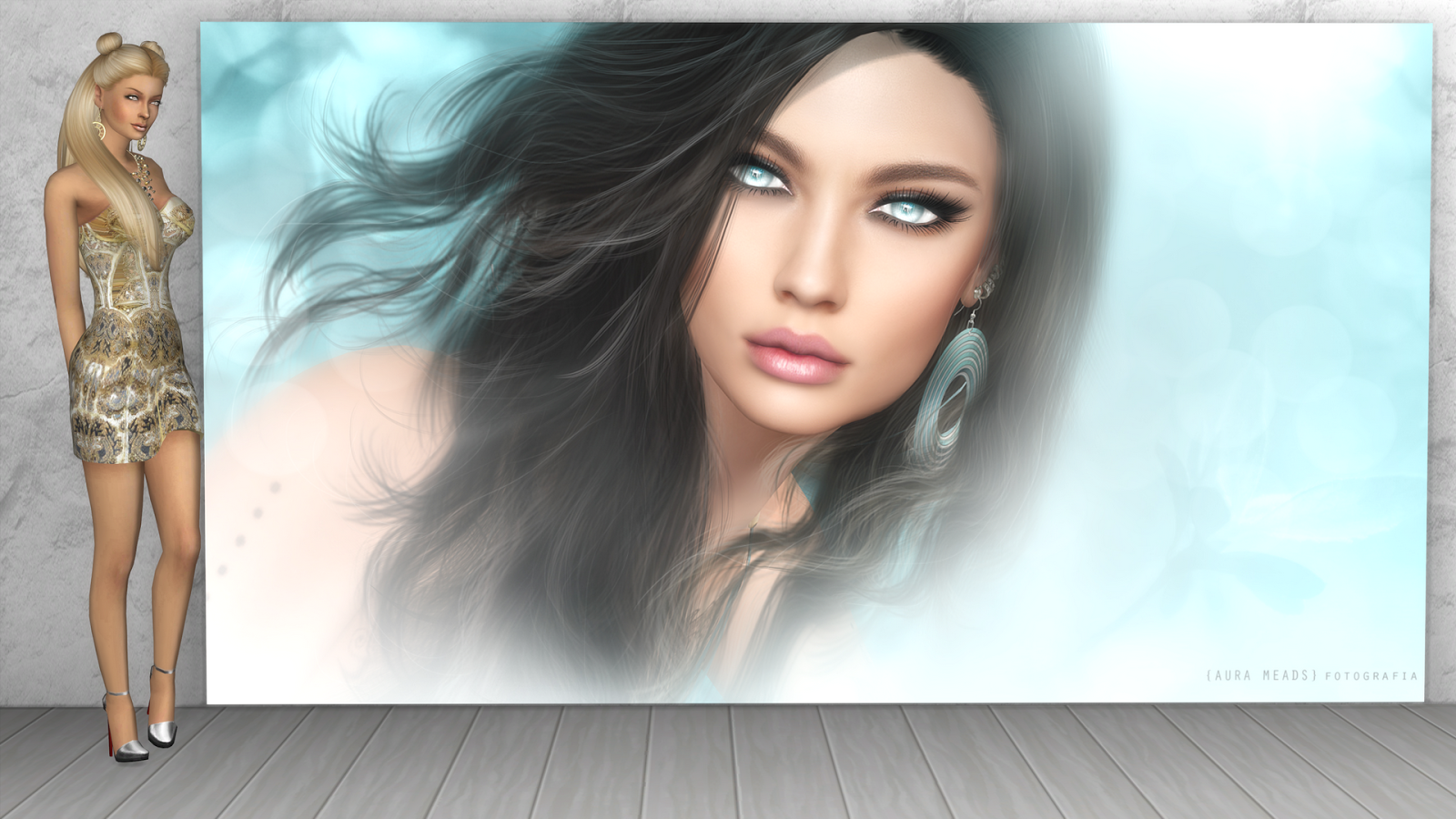 TS4 Objects Aura Meads Fotografia Set N07 by Thomas J Chee (TheReds