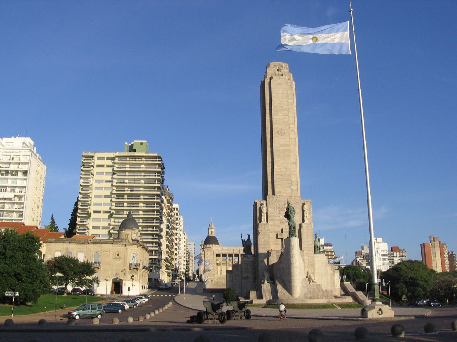 Cafés Y Política El Monumento A La Bandera Nacional Rosario Santa