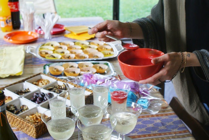 aperitif bellini rossini cocktail recipe